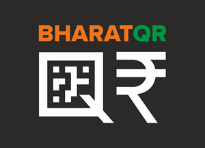 BharatQR Logo PNG Vector