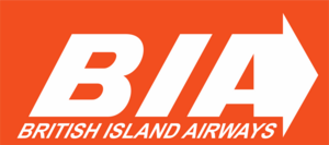 BIA British Island Airways Logo PNG Vector