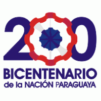 Bicentenario de la Nacion Paraguaya Logo PNG Vector