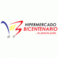 Bicentenario Hipermercado Logo PNG Vector