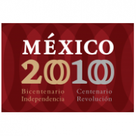 Bicentenario y Centenario Mexico Logo Vector