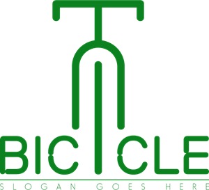 Bicycle Logo PNG Vector