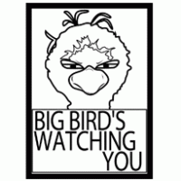 Big Bird's Watching You Logo PNG Vector