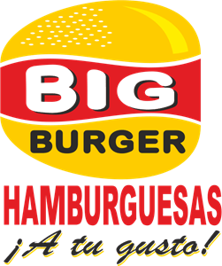 Big Burger Logo PNG Vector