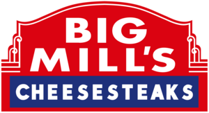 Big Mill's Cheesesteaks Logo PNG Vector