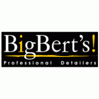 big berts professional detailers Logo Vector