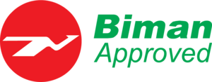 Biman Approved Logo PNG Vector