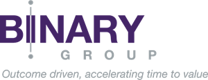 Binary Group Logo Vector
