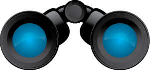 Binocular Logo PNG Vector