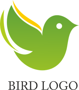 Bird Design Logo PNG Vector
