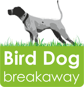Bird Dog Breakaway Logo Vector