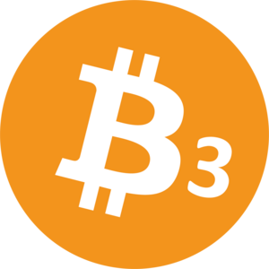 Bitcoin 3 (BTC3) Logo PNG Vector