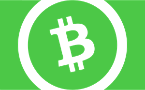 Bitcoin Cash Logo Vector
