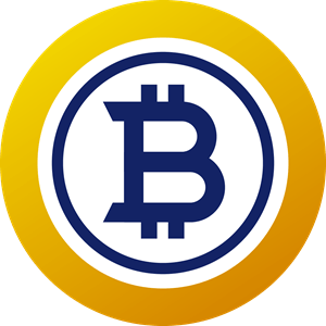 Bitcoin Gold (BTG) Logo PNG Vector