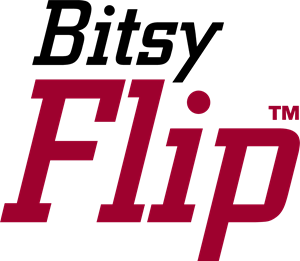 Bitsy Flip Logo Vector