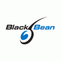 Black Bean Logo PNG Vector