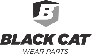 BLACK CAT WEAR PARTS Logo Vector