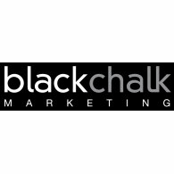 Black Chalk Marketing Logo Vector