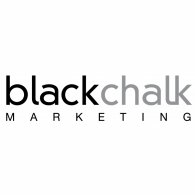 Black Chalk Marketing Logo Vector