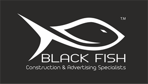 Black Fish Logo PNG Vector