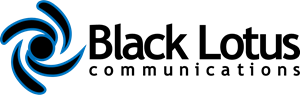 Black Lotus Communications Logo Vector