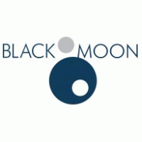 Black Moon Logo PNG Vector