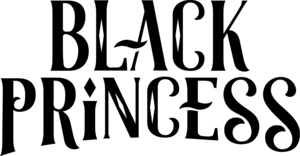 Black Princess Logo PNG Vector
