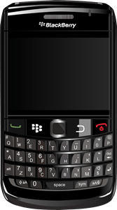 Blackberry 9700 Logo PNG Vector