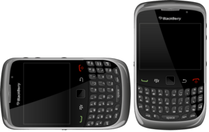 Blackberry Phone Logo PNG Vector
