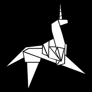 Blade Runner Unicorn Logo PNG Vector