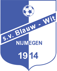 Blauw Wit sv Nijmegen Logo PNG Vector