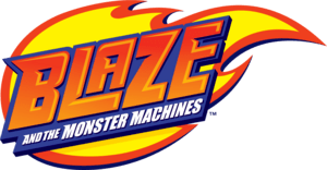 Blaze and The Monster Machines Logo PNG Vector
