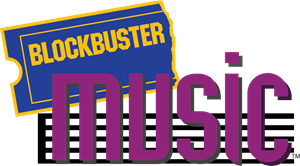 Blockbuster Music Logo Vector