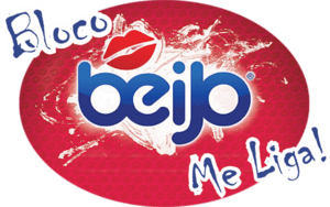 Bloco Beijo Me Liga Logo PNG Vector