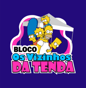 BLOCO OS VIZINHOS DA TENDA Logo PNG Vector