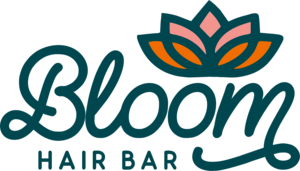Bloom Hair Bar Logo PNG Vector