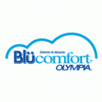 Blu comfort OLYMPIA Logo PNG Vector