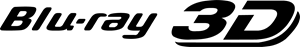 Blu-Ray 3D Logo Vector