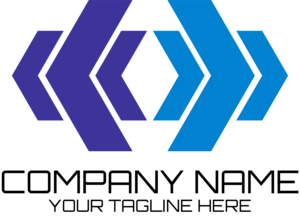Blue Arrows Company Logo PNG Vector