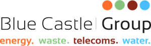 Blue Castle Group Waste Management Logo Vector