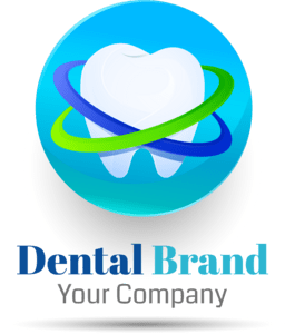 Blue dental Logo PNG Vector
