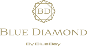Blue Diamond Logo Vector