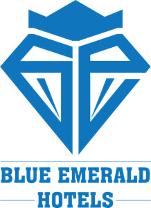 Blue Emerald Hotels Logo Vector