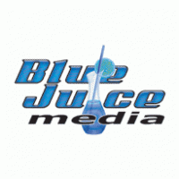 Blue Juice Media Logo PNG Vector