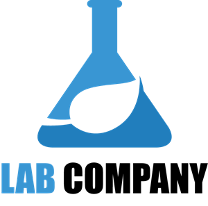 Blue Lab Company Logo PNG Vector