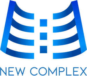 Blue Modern Complex Logo PNG Vector