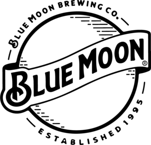 Blue Moon Logo PNG Vector