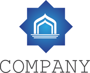 Blue Mosque Logo PNG Vector