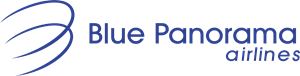 Blue Panorama Airlines Logo PNG Vector