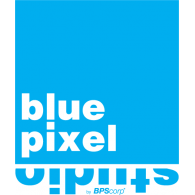 Blue Pixel Studio Logo PNG Vector